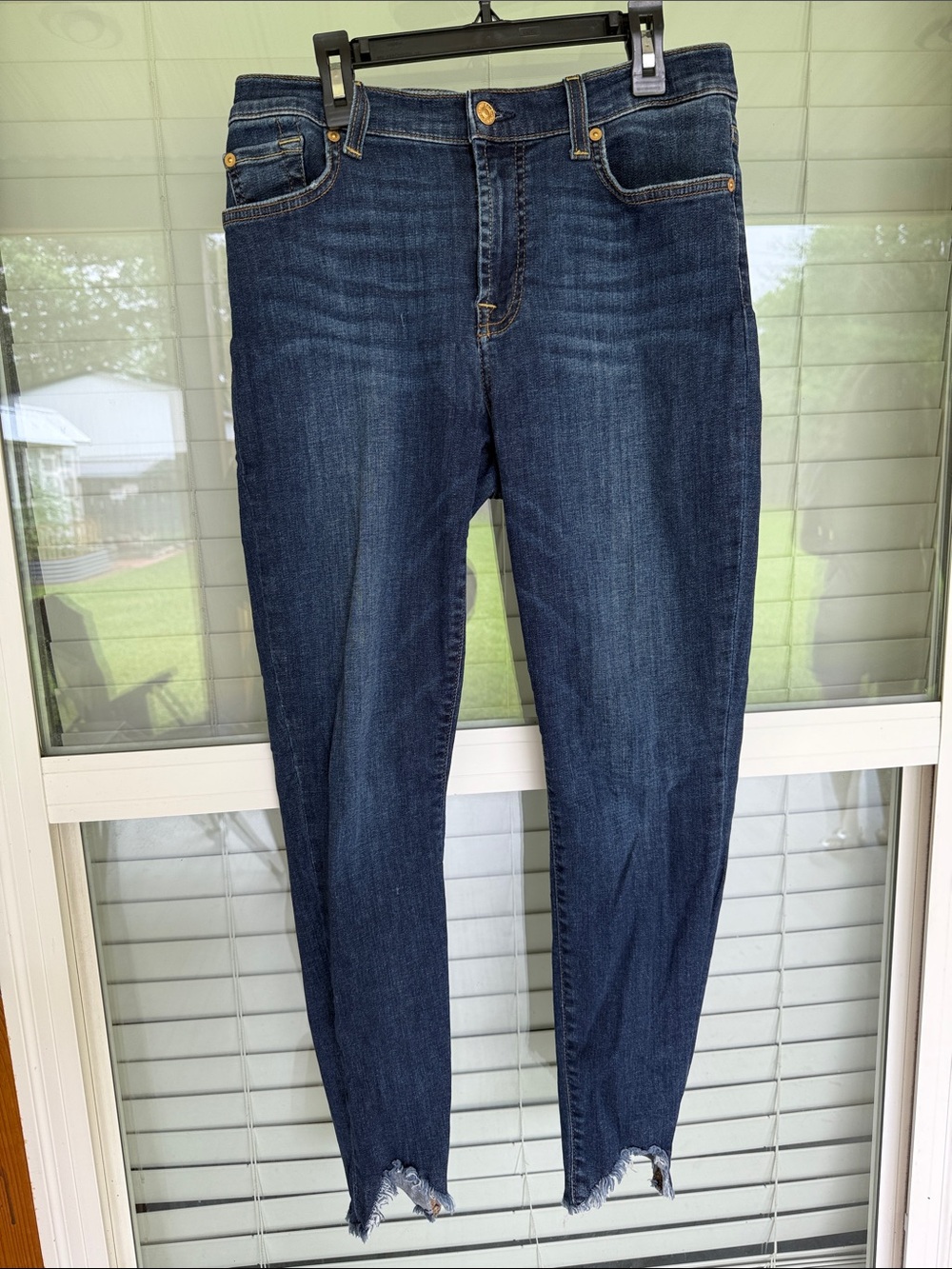 7 For All Mankind Jeans High Waist Ankle Gwenevere